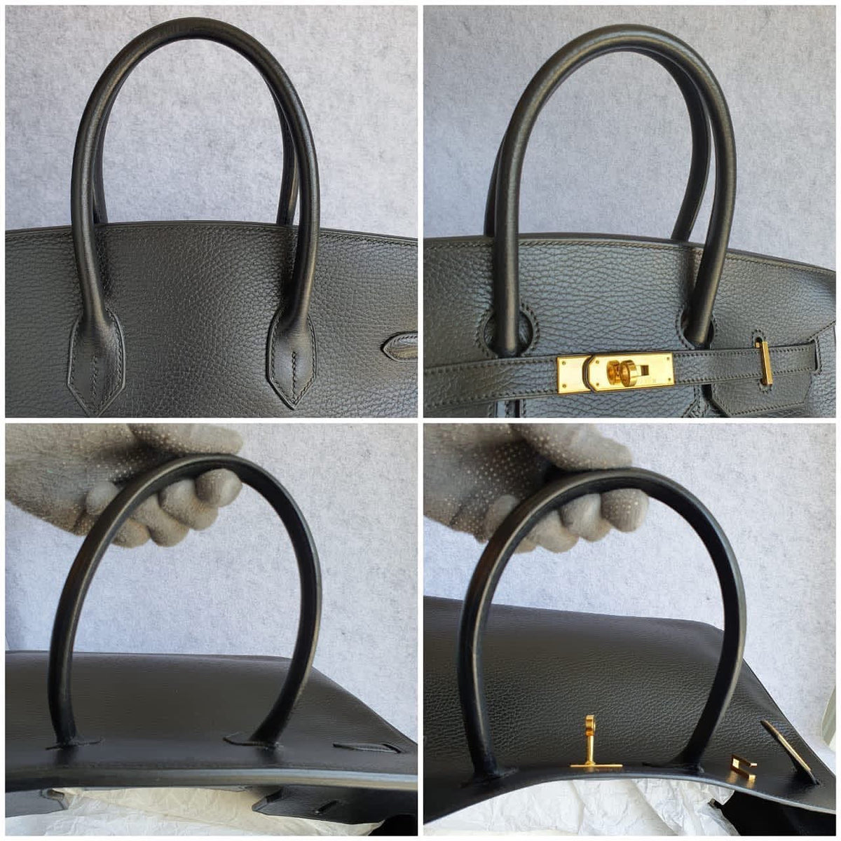 HERMES Black Birkin 35