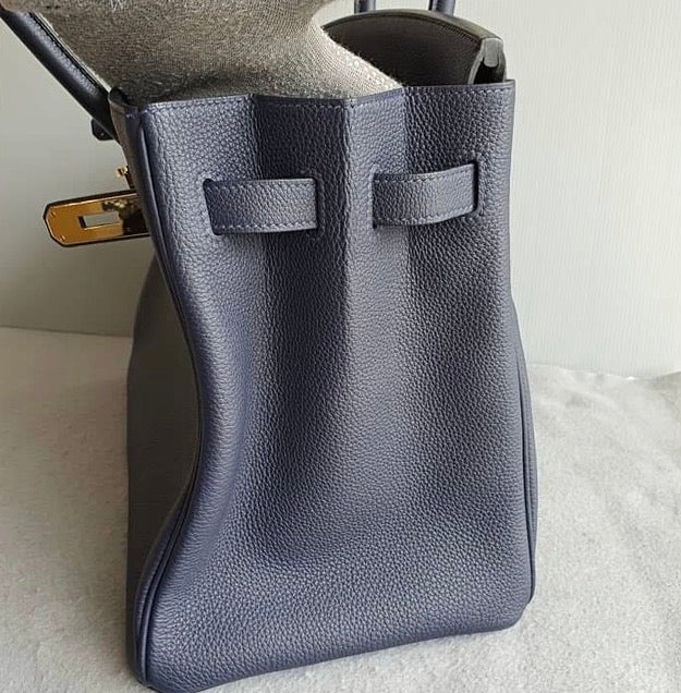 HERMES Blue Nuit 35cm Birkin