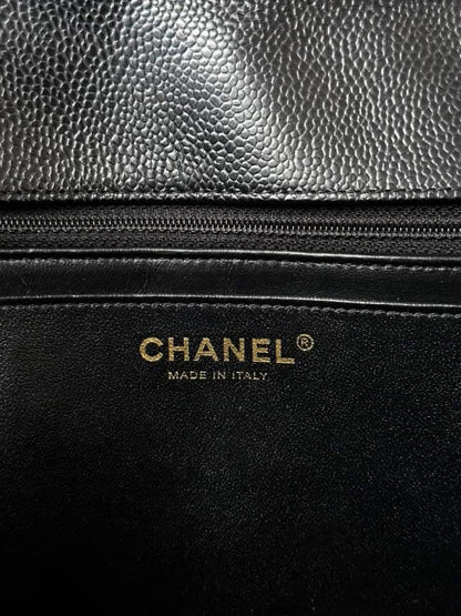 CHANEL Black Jumbo Classic Single Flap
