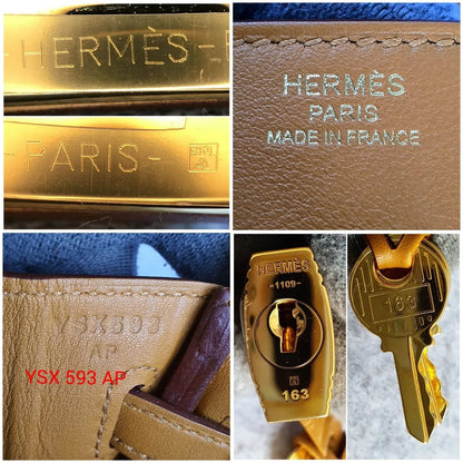 HERMES Sesame Birkin 25