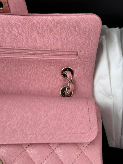 CHANEL Pink Small Classic Flap