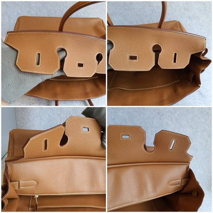 HERMES Brown Birkin 35