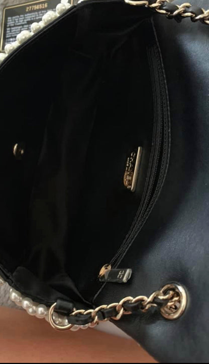 CHANEL Pearl Mini Flap
