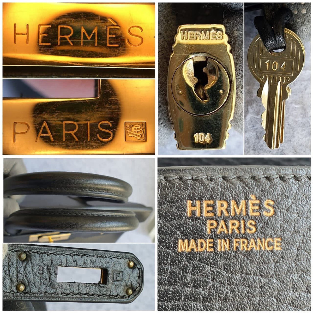 HERMES Black Birkin 35
