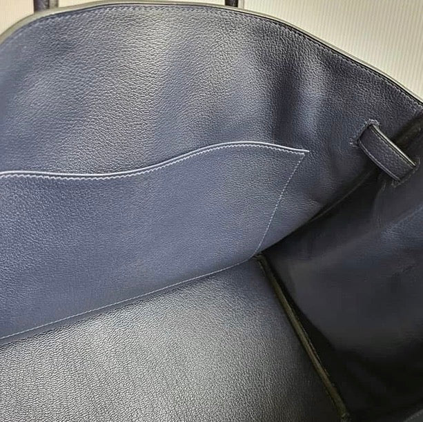 HERMES Blue Nuit 35cm Birkin
