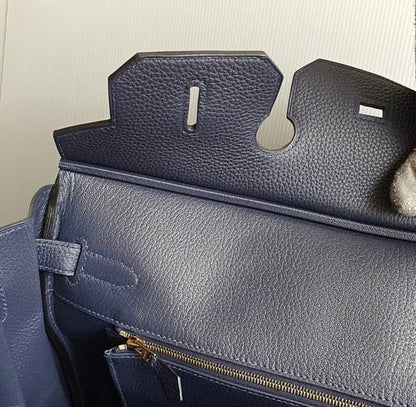 HERMES Blue Nuit 35cm Birkin