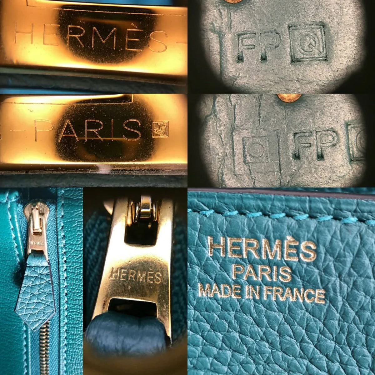 HERMES Malachite Green Birkin 35