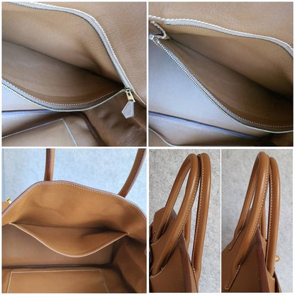 HERMES Brown Birkin 35