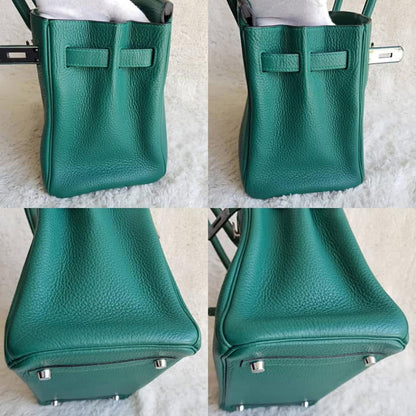 HERMES Malachite Green Birkin 30