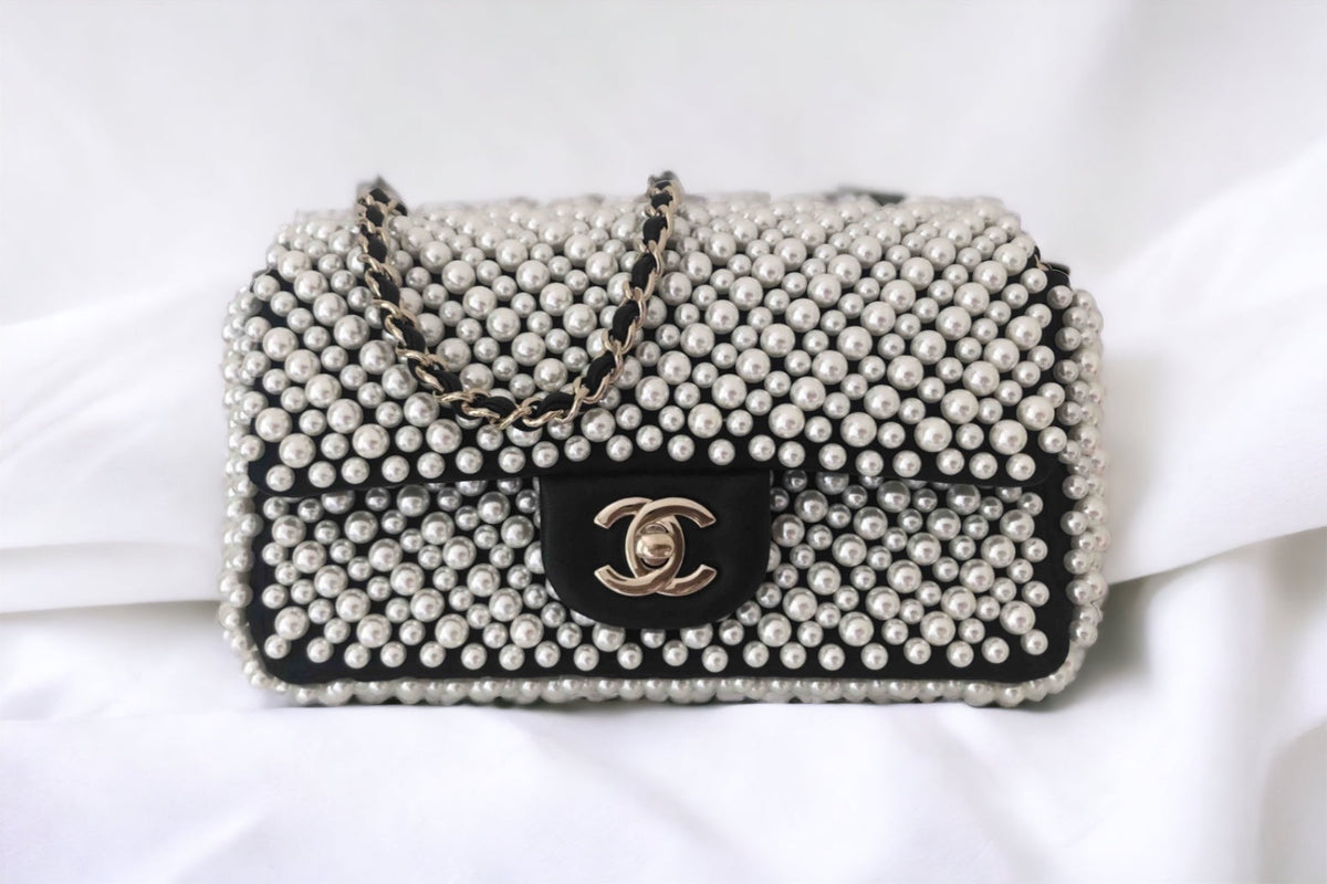 CHANEL Pearl Mini Flap