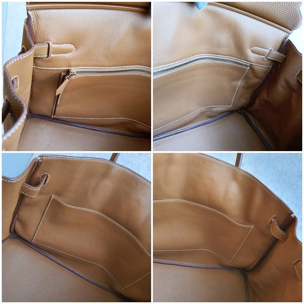 HERMES Brown Birkin 35