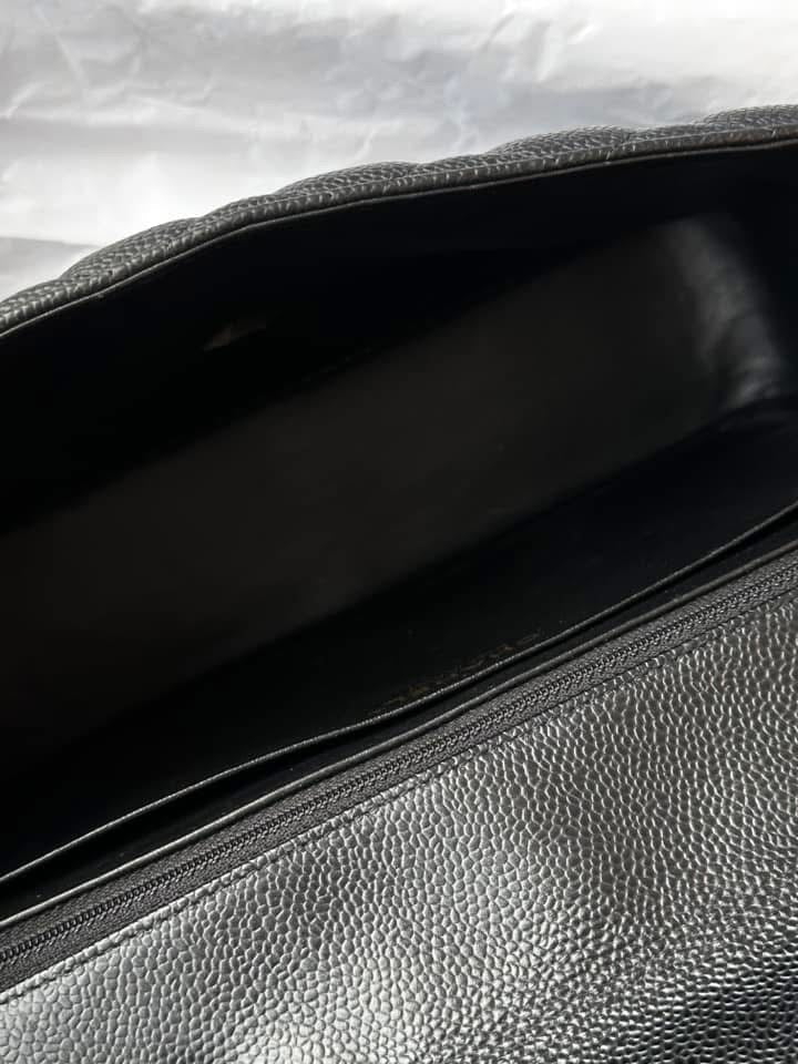 CHANEL Black Jumbo Classic Single Flap