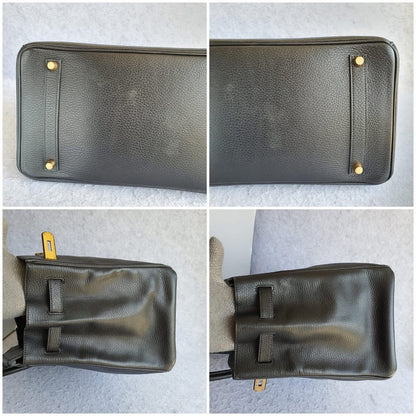 HERMES Black Birkin 35