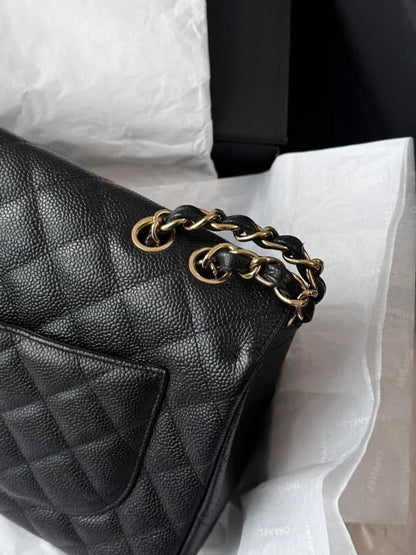 CHANEL Black Jumbo Classic Single Flap