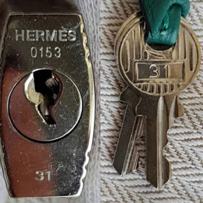 HERMES Malachite Green Birkin 30