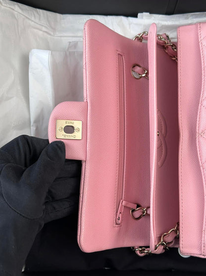 CHANEL Pink Small Classic Flap
