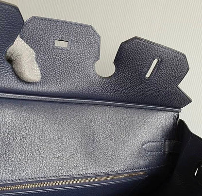 HERMES Blue Nuit 35cm Birkin