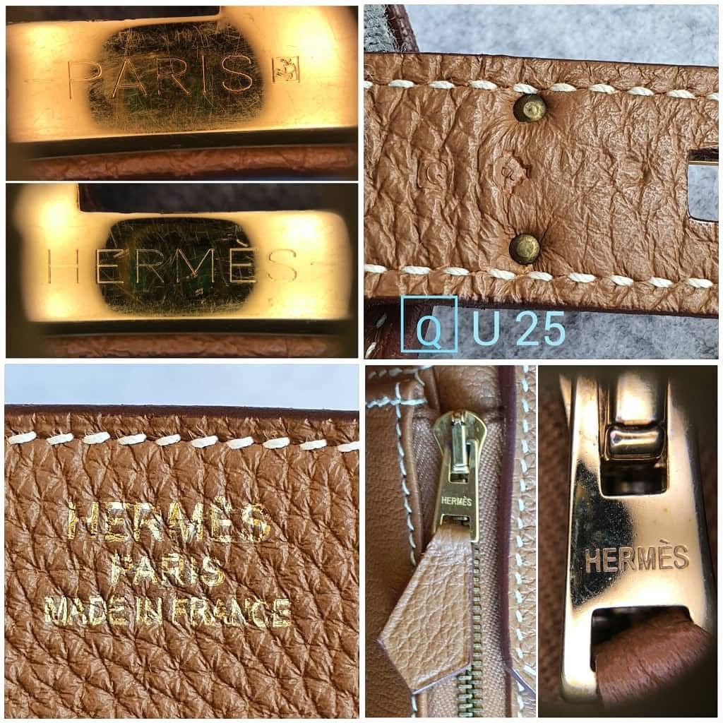 HERMES Brown Birkin 35
