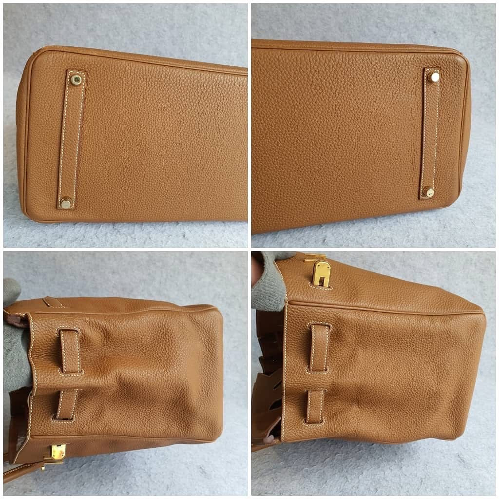 HERMES Brown Birkin 35