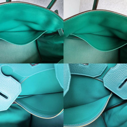 HERMES Malachite Green Birkin 35