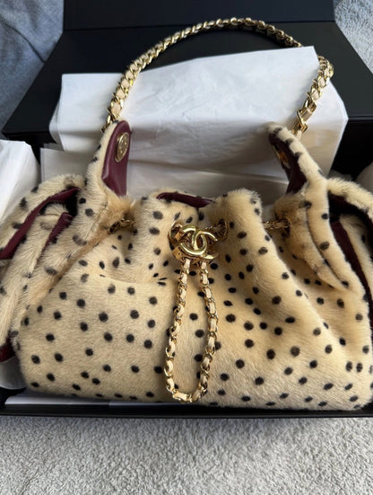 CHANEL 25 Mini Pony Hair