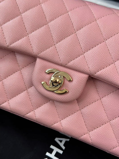 CHANEL Pink Small Classic Flap