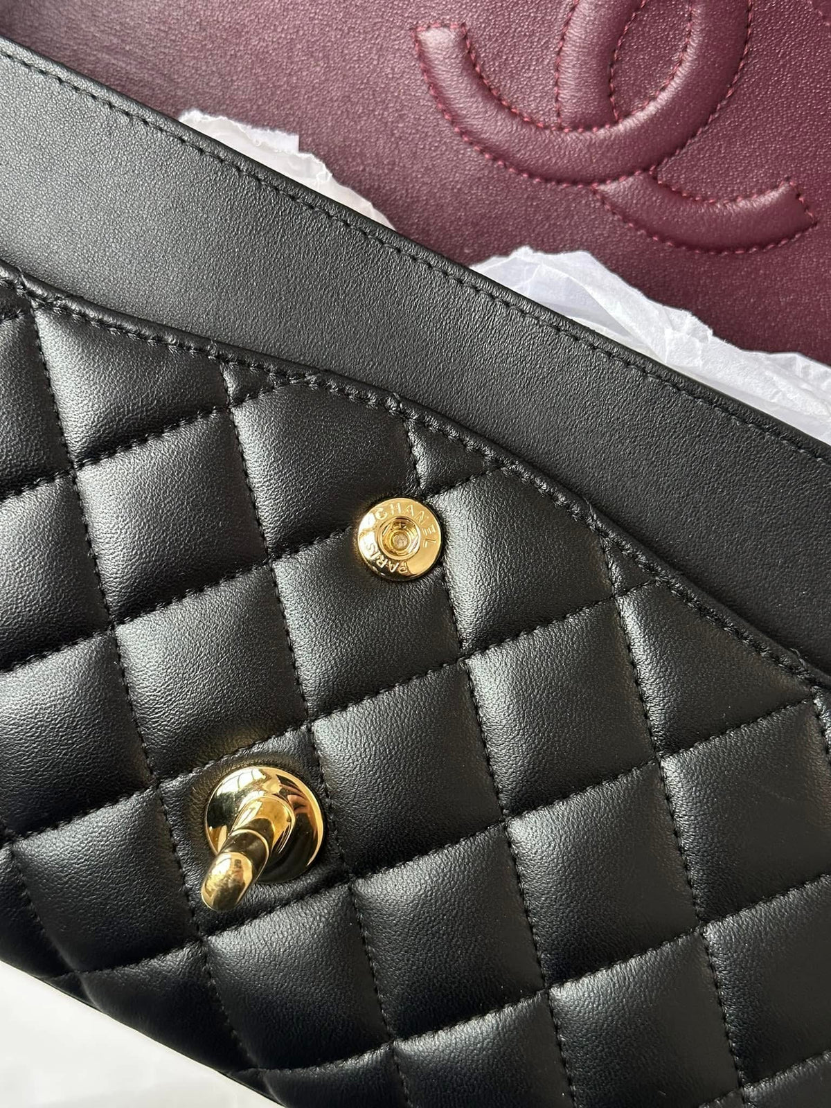 CHANEL Black Medium GHW