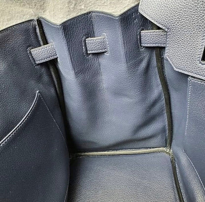 HERMES Blue Nuit 35cm Birkin