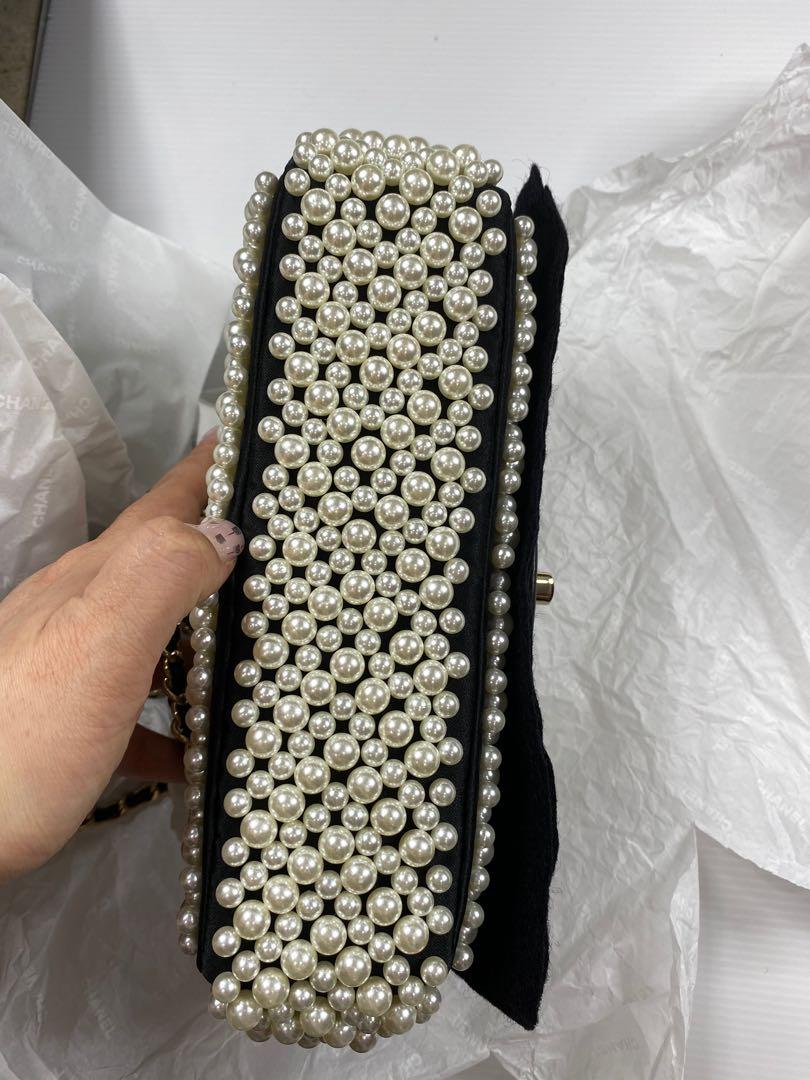 CHANEL Pearl Mini Flap