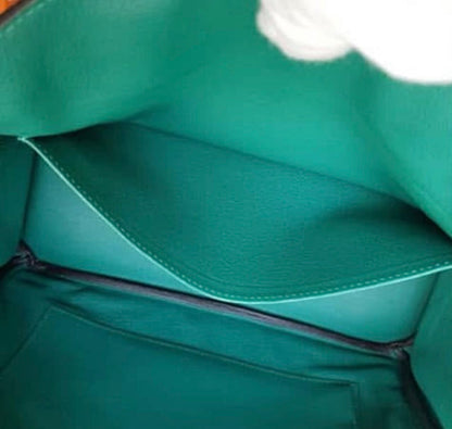 HERMES Malachite Green Birkin 30