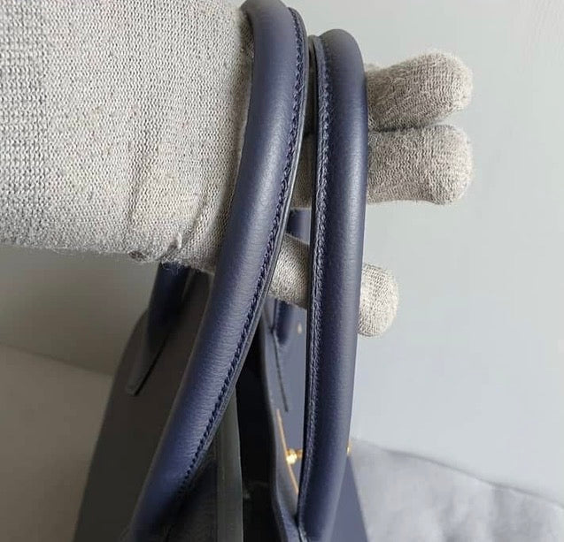 HERMES Blue Nuit 35cm Birkin