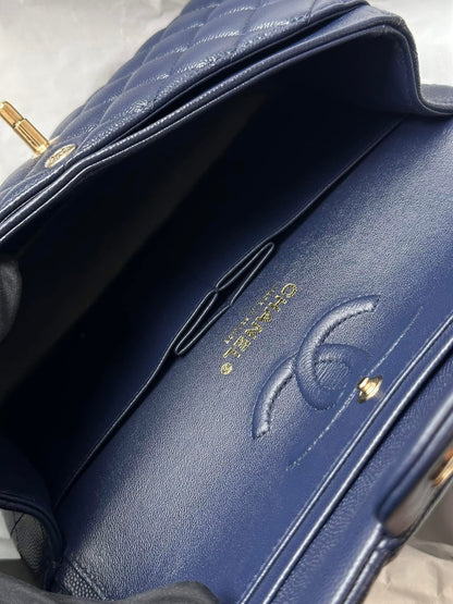 CHANEL Midnight Blue Medium Classicflap