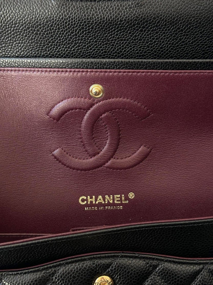 CHANEL Black Classic Medium GHW