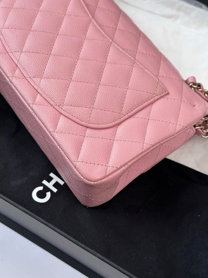 CHANEL Pink Small Classic Flap
