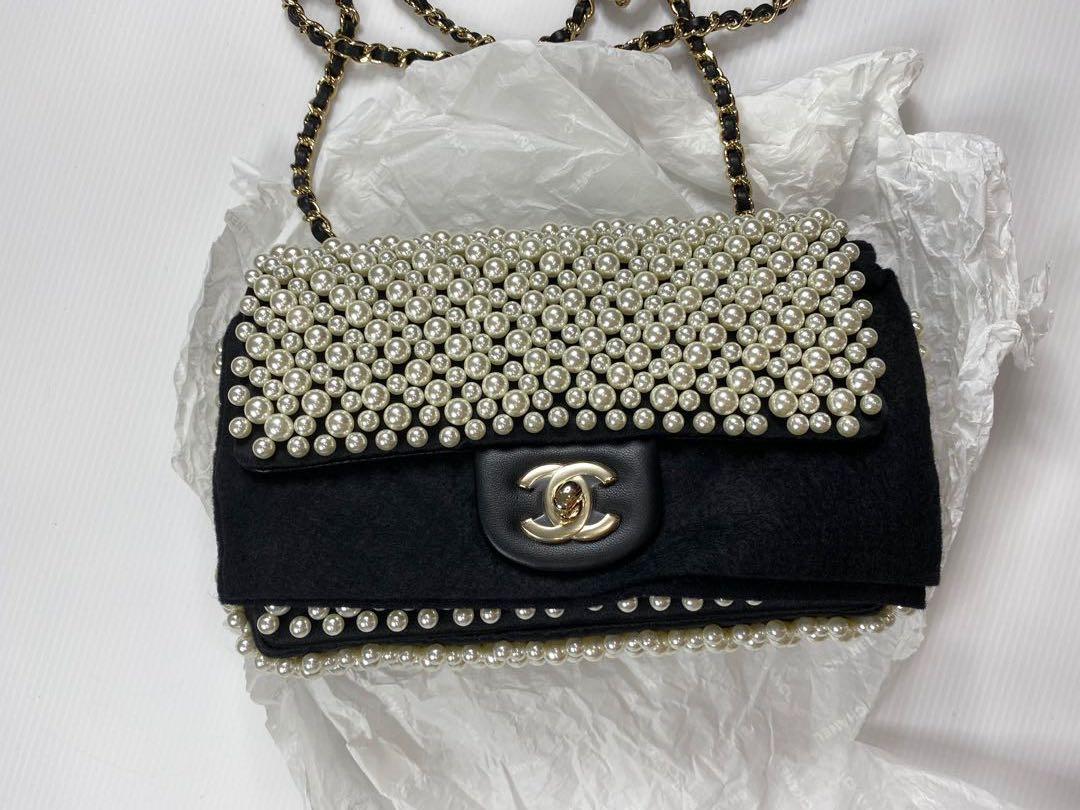 CHANEL Pearl Mini Flap