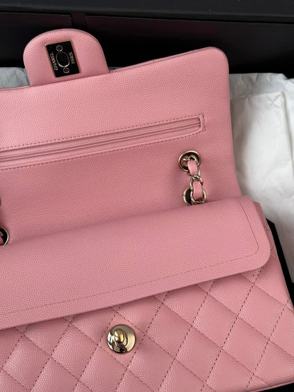CHANEL Pink Small Classic Flap
