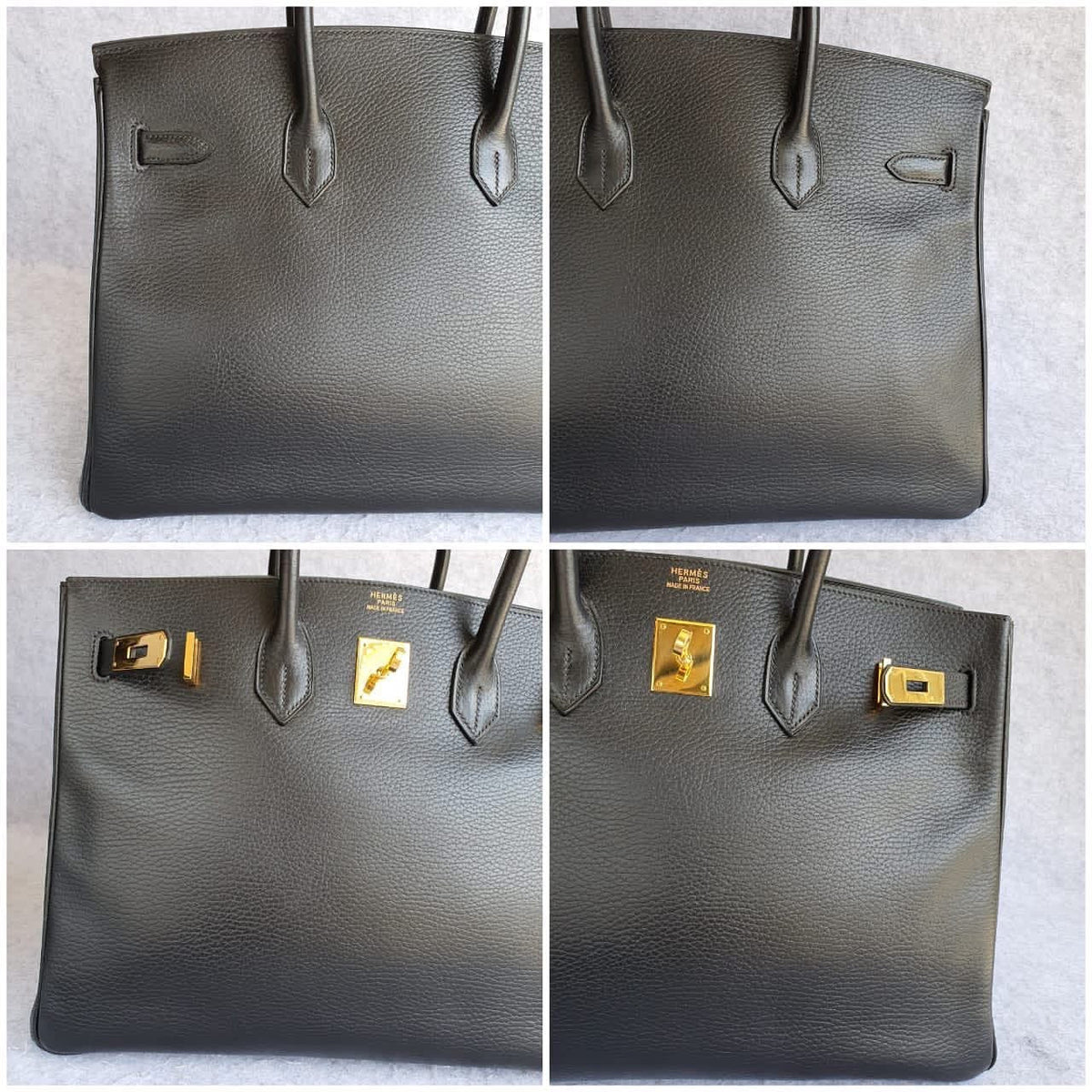 HERMES Black Birkin 35