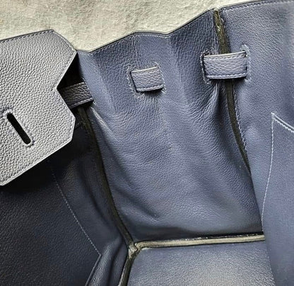 HERMES Blue Nuit 35cm Birkin