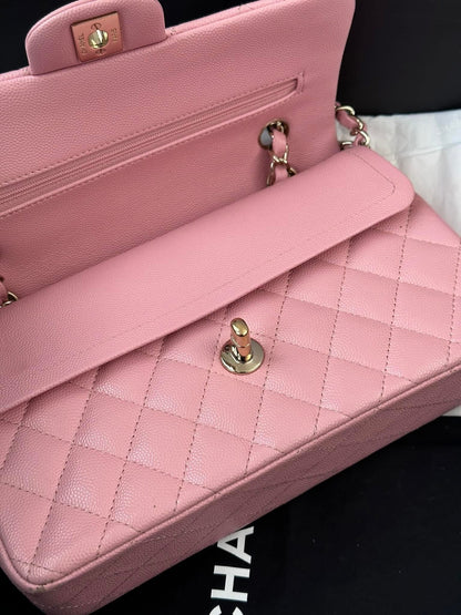 CHANEL Pink Small Classic Flap